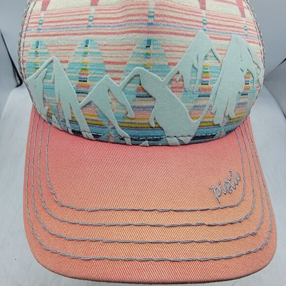 Pistil McKinley Mountains Womens Trucker Hat Adjustable Multicolor Breathable - Picture 5 of 9